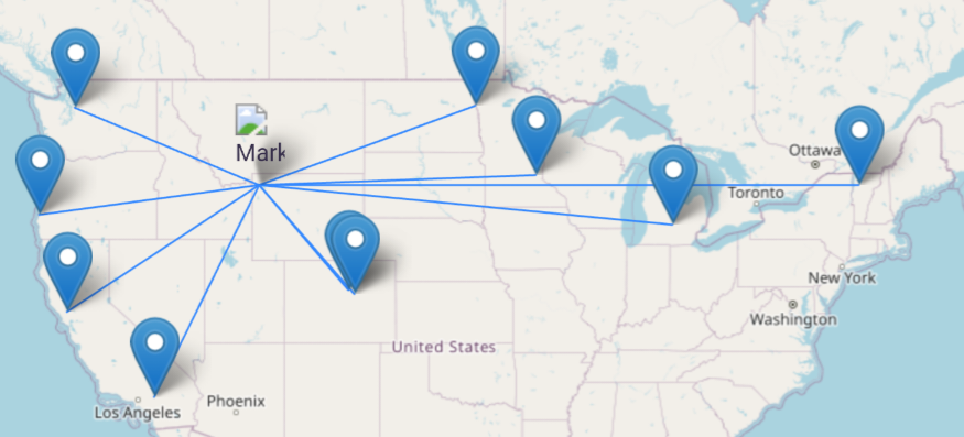 Old Faithful QSO Map